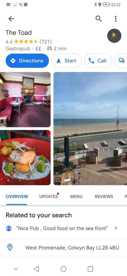 Netherton Studio Apartment 2 Rhôs-on-Sea Kültér fotó